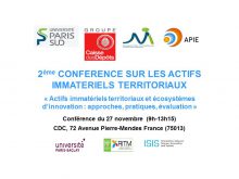 2ème conférence sur les Actifs Immatériels Territoriaux