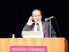 Ahmed Bounfour spoke at WICI Symposium 2017 and KMSJ meeting in Tokyo