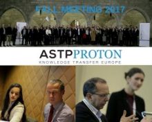 Ahmed Bounfour and Laura Kreiling at ASTP-Proton Fall Meeting